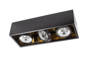 Регулируемая латунная потолочная лампа