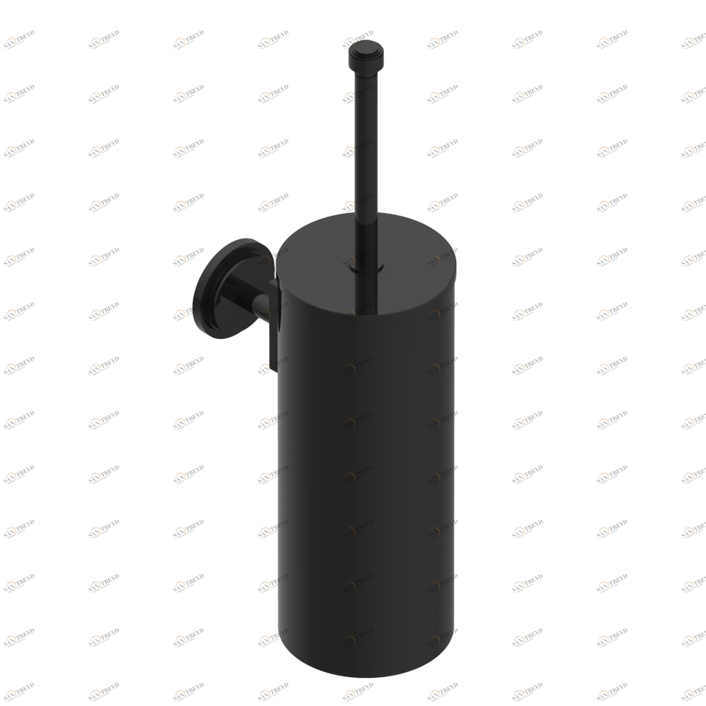 G2I-4720C Стакан настенный и щётка для унитаза с крышкой Thg-paris Le 9 Nero Marquina Покрытие PVD бронза G2I-4720C CAT.F