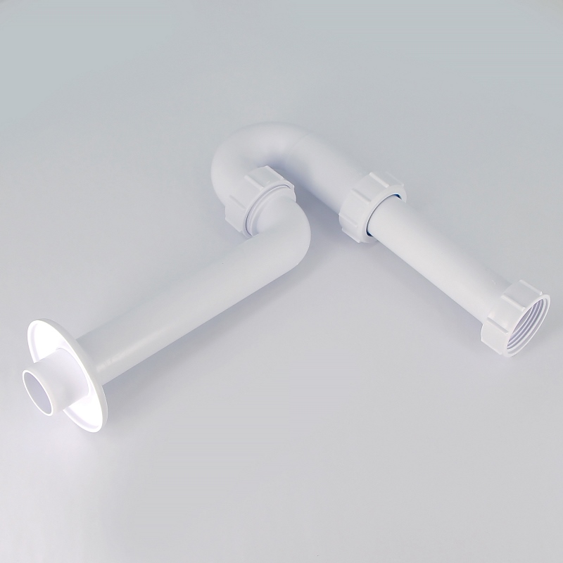 Сифон McAlpine трубный 1 1/4"х32 мм без выпуска с отв. трубой D32 мм и отражателем выход компресс. D=32 мм MRW8