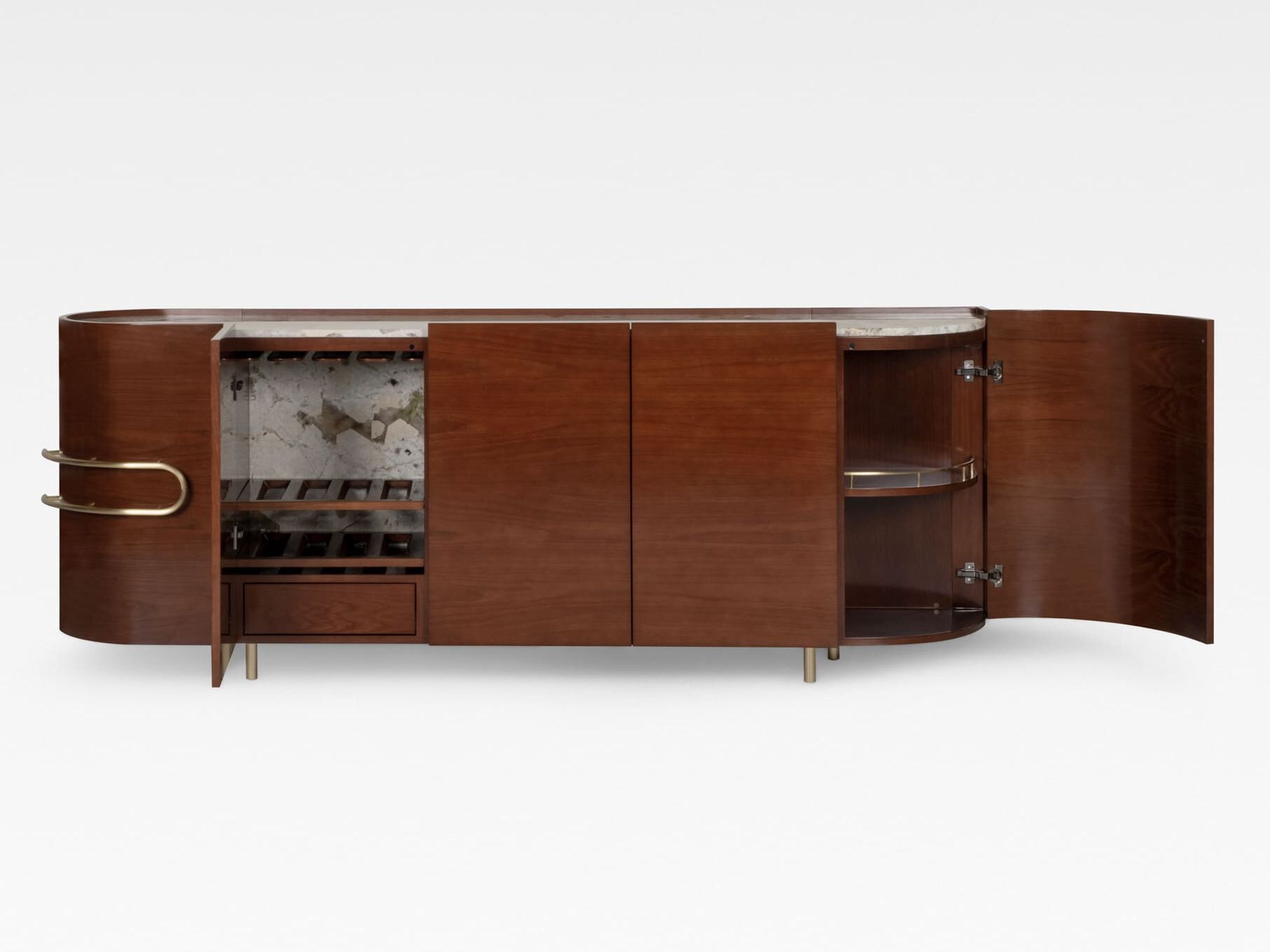 Дубовая мебель с гранитной столешницей Greenapple Olival ARCH-00044645 - Вид №1