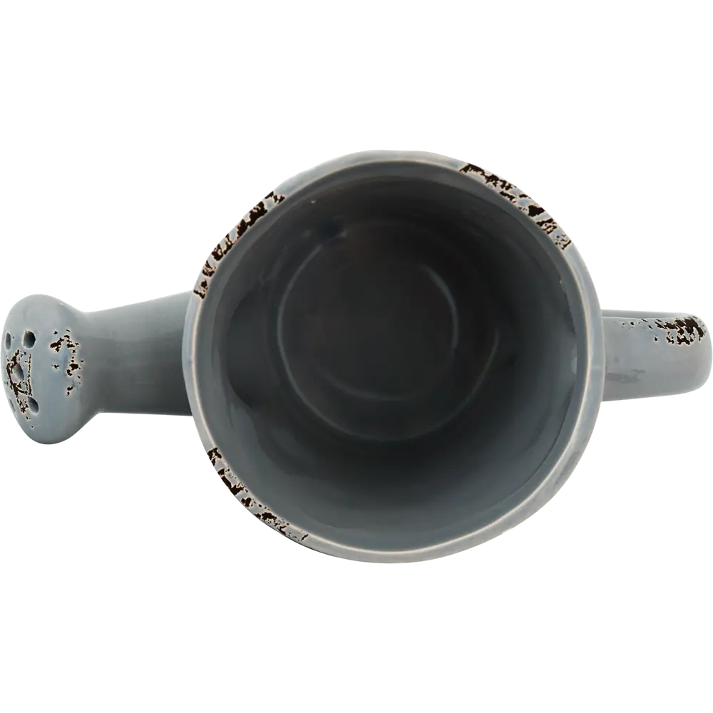 Кашпо-кактусник 10.5x10x17 см v0.42 л керамика серый GARDMAX STLM-2207175 - Вид №3