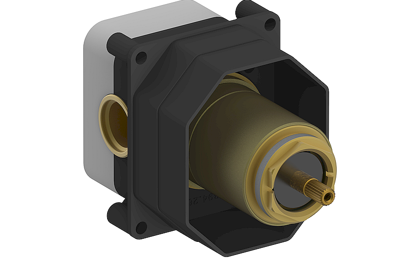 E-7007 Прогрессивный смеситель для душа скрытого монтажа 1/2“ - Внутренний элемент GRAFF Harley