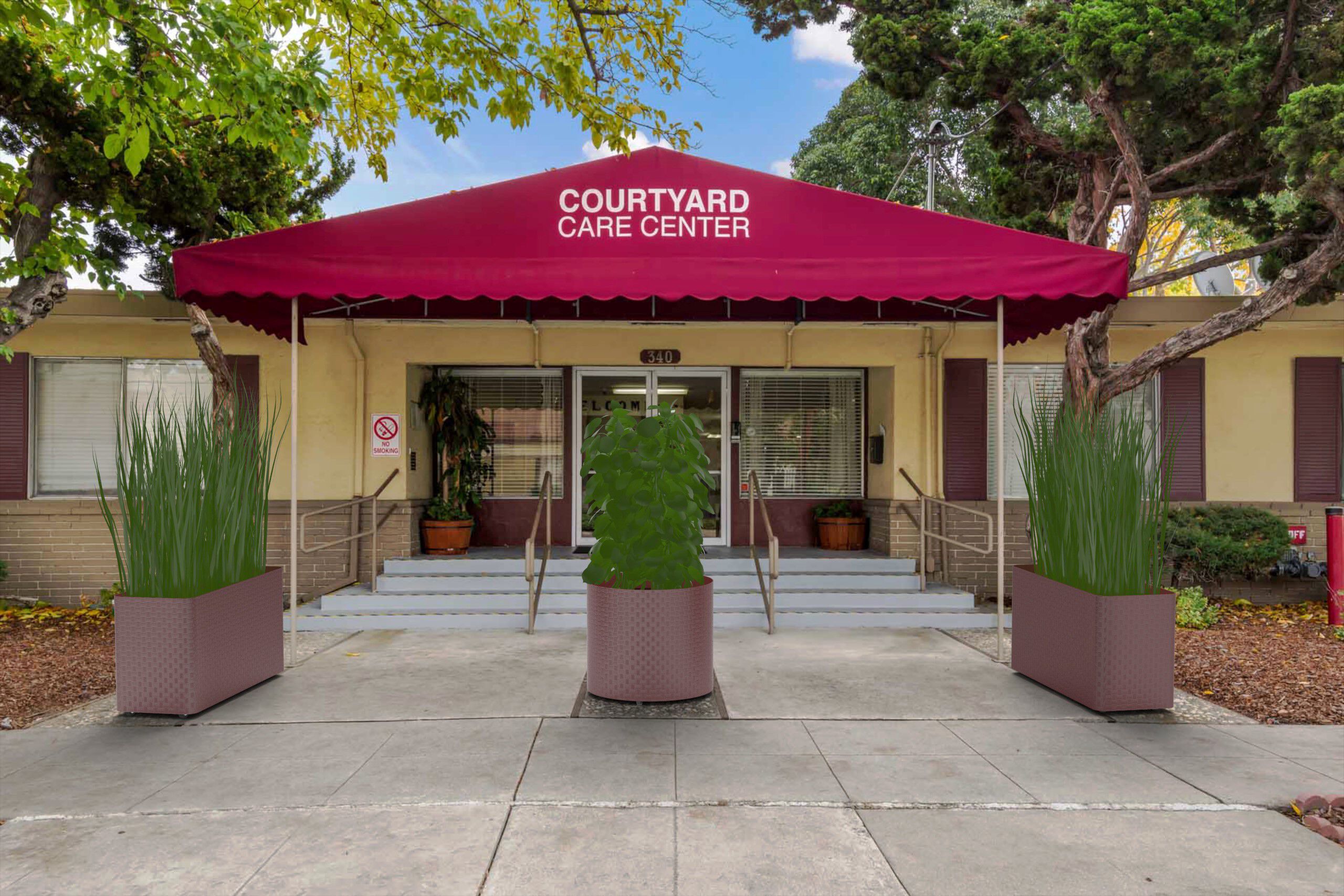 Круглый плантатор из листового металла CITYSì PATTERN ARCH-00063593 - Вид №2