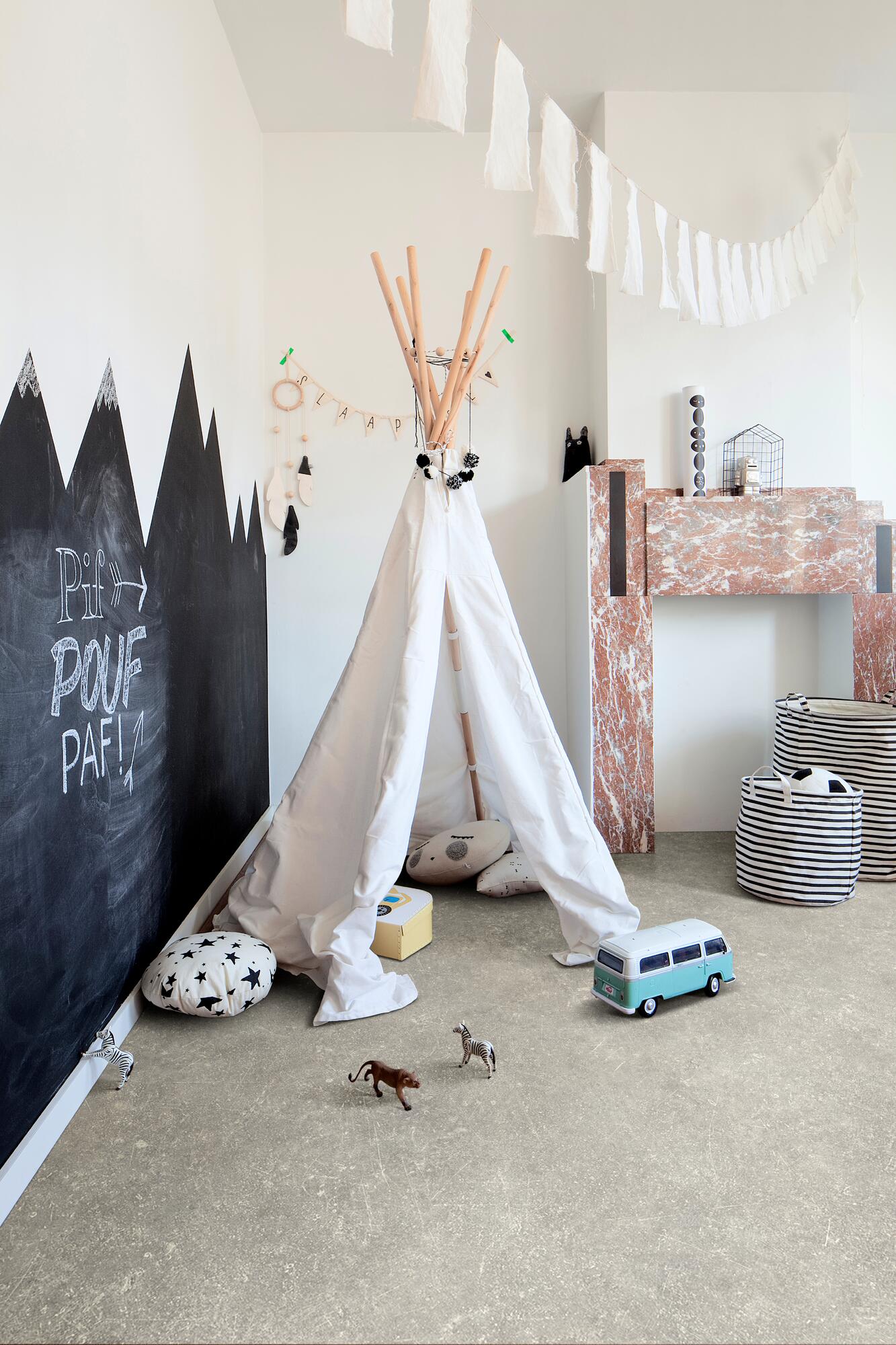 Нескользящий виниловый пол с эффектом камня BEAUFLOR Tex-style ARCH-00081195 - Вид №1