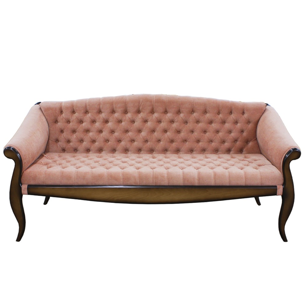 17108 Диван Марсель Гранд Орех Персик BOGACHO 4627139509202