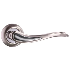 Дверные ручки Palladium Sofia SN/CP, без запирания, цвет серебро 82004492 STLM-2183503