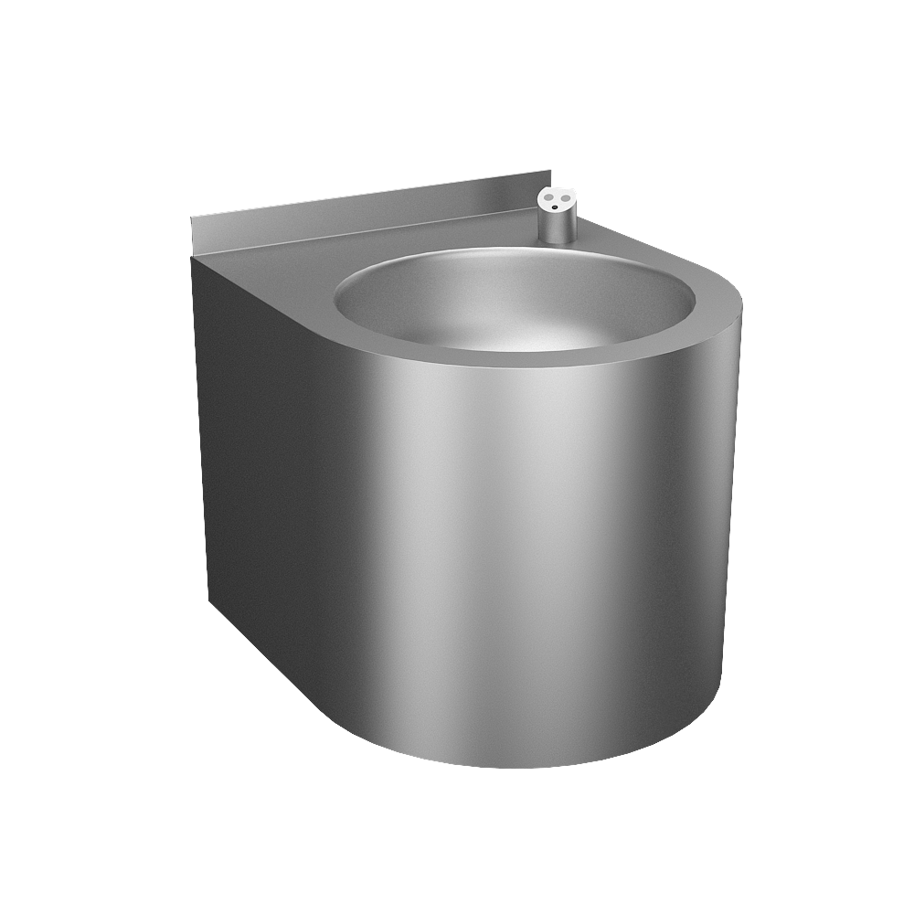 93141 Нержавеющий питьевой фонтан с автоматической арматурой, 24 В пост. SANELA 