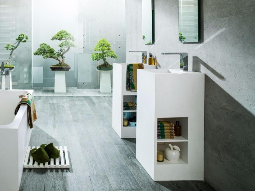 Напольная раковина стоящая овальная KRION Ras sun-id-1445058 - Вид №1