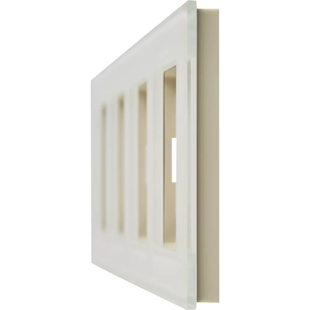 Рамка IEK Brite для 4 розеток - ванильный оттенок 87761304 STLM-1328350 - Вид №1