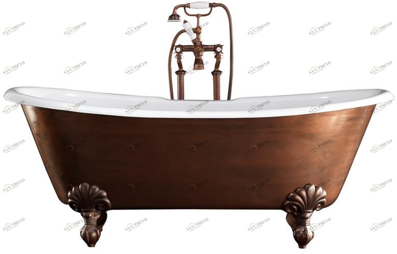 Devon&Devon Отдельностоящая чугунная ванна Admiral sun-id-1425255
