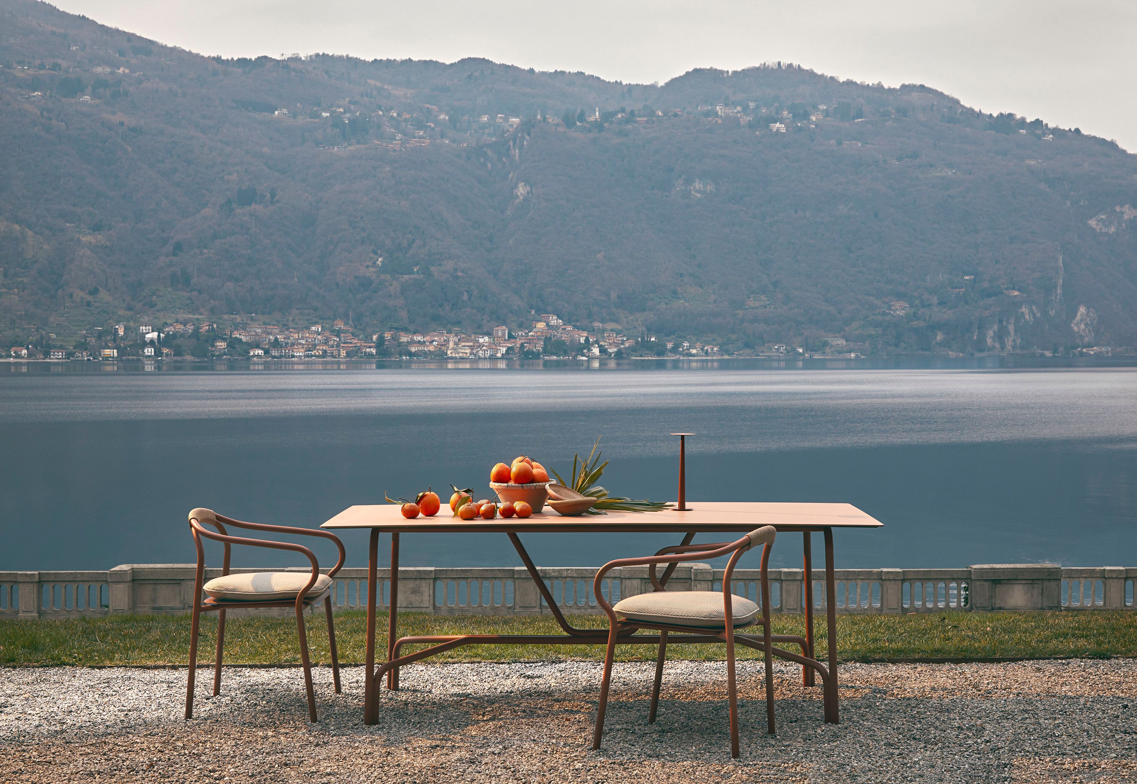 Алюминиевый садовый стул с подлокотниками Unopiù Salò ARCH-00031786 - Вид №7