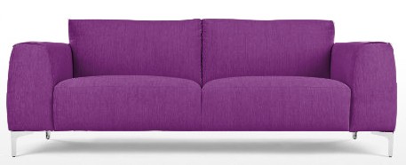 Диван Sandy прямой фиолетовый ICON DESIGNE SANDY 178081 Фиолетовый - Вид №1
