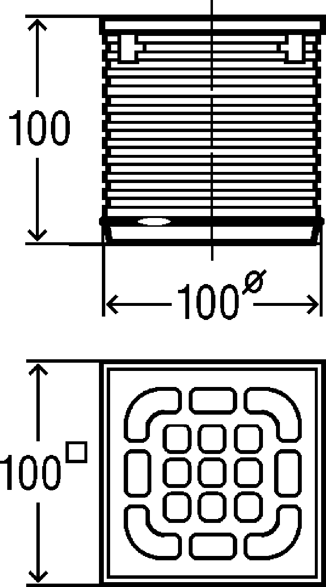 Viega Надставной элемент с решеткой Advantix 4934.2 (555 191 1))  - Вид №3