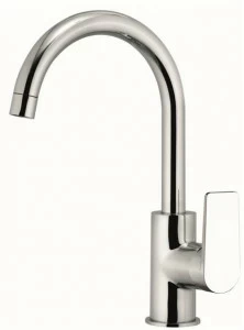 Remer Rubinetterie Смеситель для мойки, однорычажный, с высоким изливом Dream D 72 c