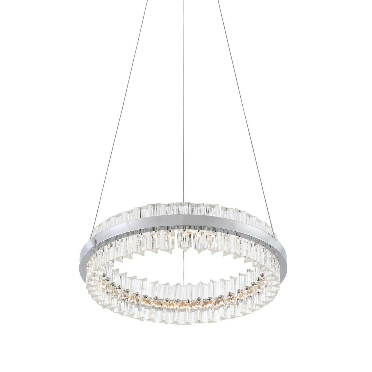Подвесной светодиодный светильник ST Luce Cherio SL383.103.01 ST LUCE ДИЗАЙНЕРСКИЕ, CHERIO 276124 Хром  - Вид №2