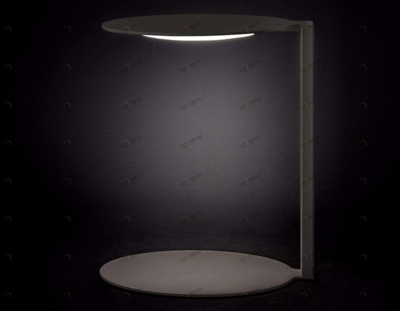 Oluce Настольная светодиодная лампа из окрашенного металла Duca sun-id-1408106