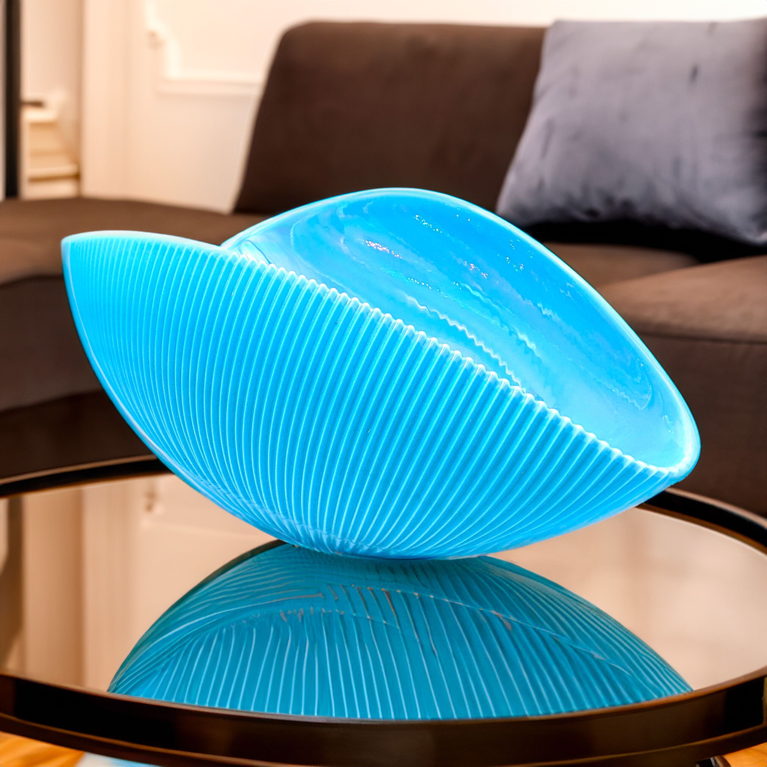 Синие центральные элементы из муранского стекла YourMurano Shell ARCH-00143826 - Вид №2