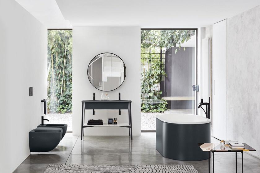 Ceramica Cielo Тумба под умывальник двойная напольная I catini sun-id-1430343 - Вид №4