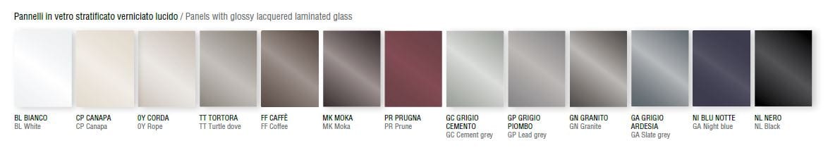 Лакированная стеклянная распашная дверь Longhi Aluminiun Chic-Doors ARCH-00087713 - Вид №10