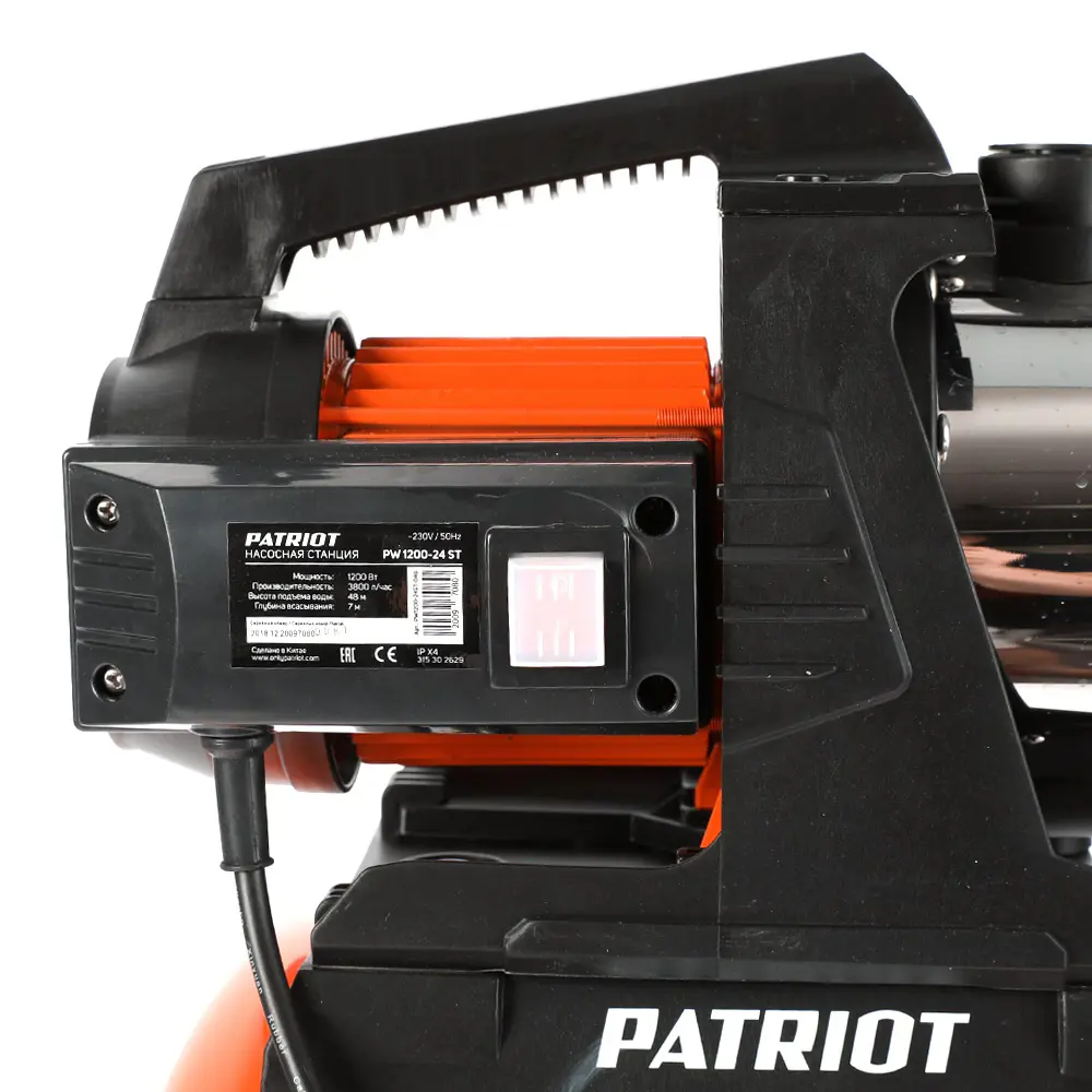 Насосная станция Patriot PW 1200-24 ST 3700л/час 84327697 STLM-2196702 Santreyd  - Вид №8