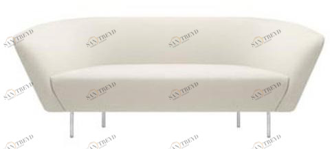 arper 2-местный тканевый диван Loop sun-id-1399811