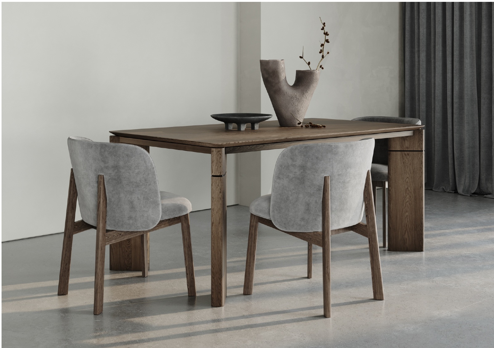 Обеденный стол Laconico Woodman WM-ON-DT-LAC-L200 - Вид №1