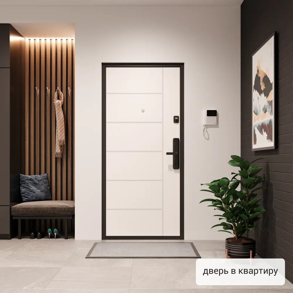 Дверь входная металлическая Хьюго 01 1000 мм правая TOREX STLM-2137199 - Вид №18