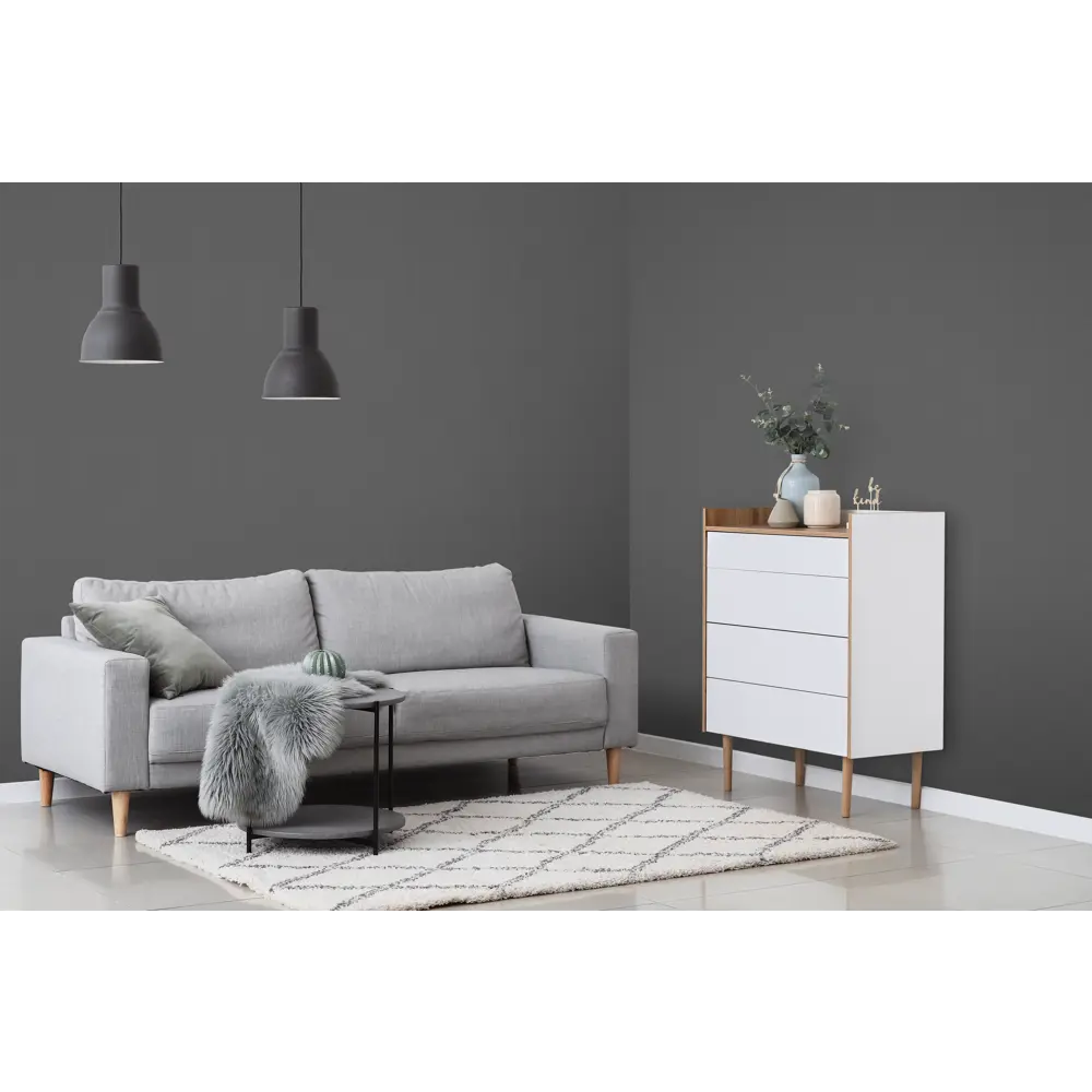 Обои флизелиновые Victoria Stenova Ideal 2 графитовые 1.06 м VS588239 89407024 STLM-2063523 - Вид №1