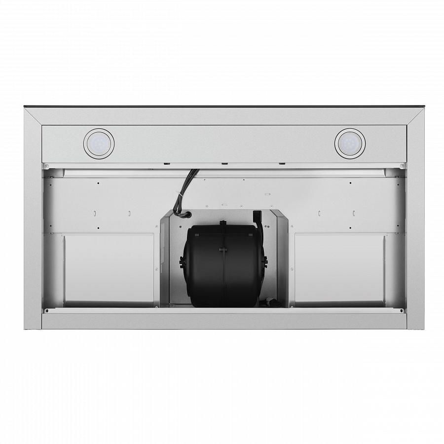 TSH 90 Inox Вытяжка tsh 90 ""нержавейка""/ • тип: настенная• цвет: нерж.сталь+черный• управление: сенсорное• ширина, мм: 900• полная потребляемая мощность, вт: 200• количество скоростей: 3• максимальная производительность, м3/ч: 800• диаметр воздуховода Santreyd  - Вид №8