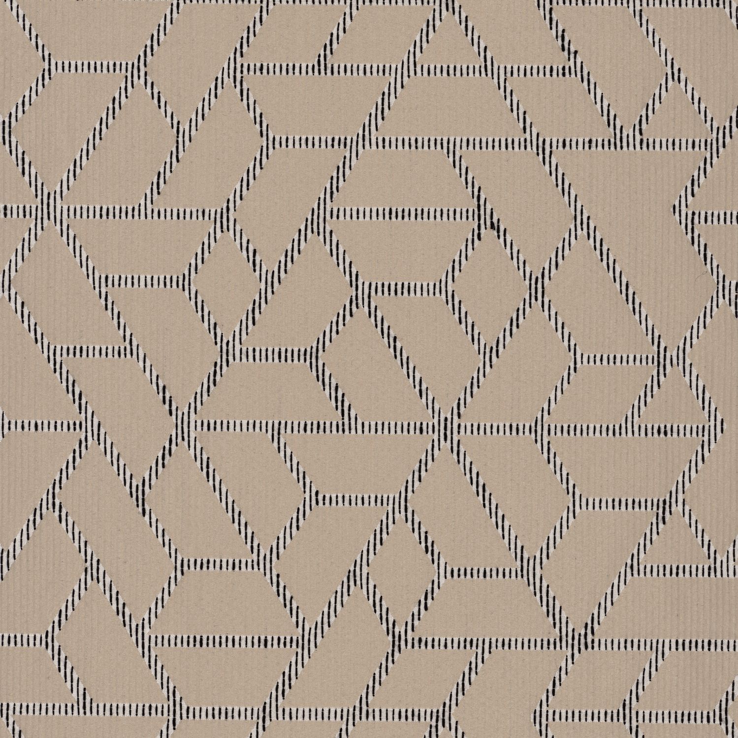 Жаккардовая ткань с графическим рисунком Casamance Avant première ARCH-00024828 - Вид №3