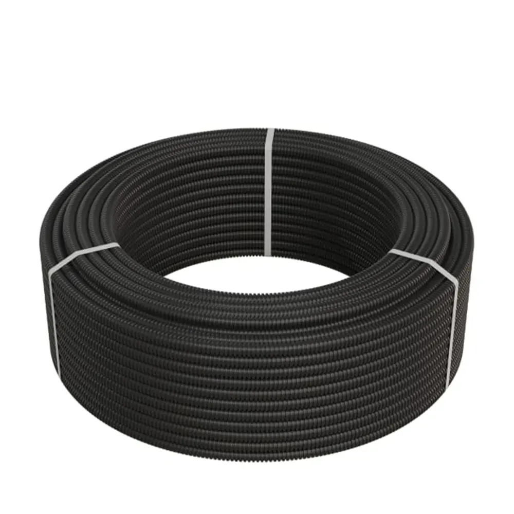 Гофрированная труба MONLID ПНД D16 мм 50 м легкая цвет черный STLM-2061982 - Вид №1