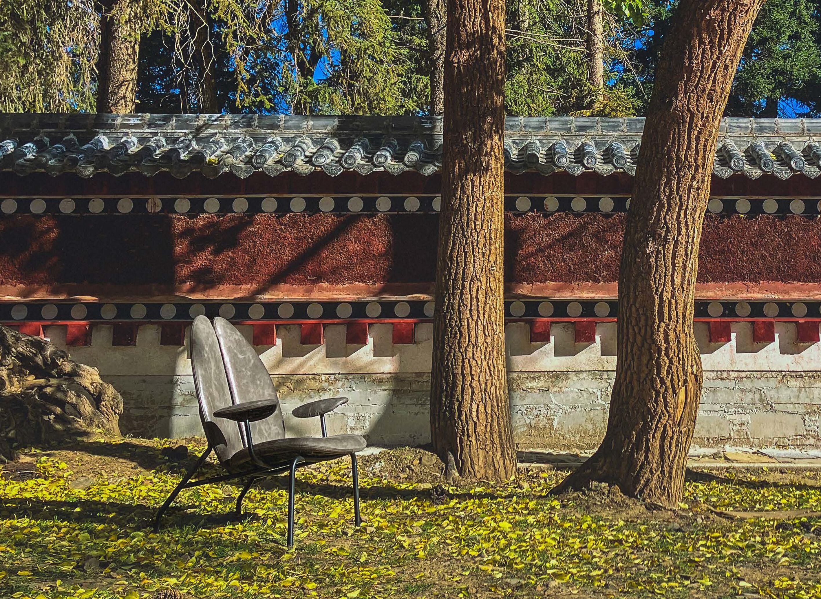 Кожаное кресло с подлокотниками KVN Design Furniture Nomadic ARCH-00013536