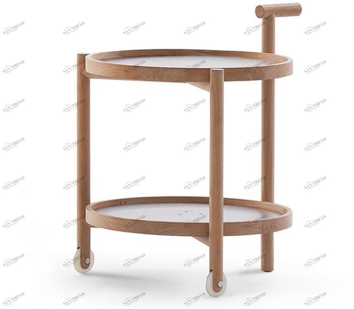 RODA Садовая тележка из нержавеющей стали и дерева Caddy sun-id-1375206