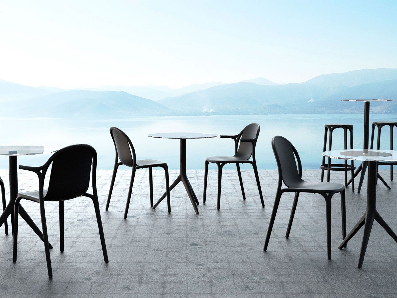 Штабелируемый садовый стул Vondom Бруклин ARCH-00126358 - Вид №10