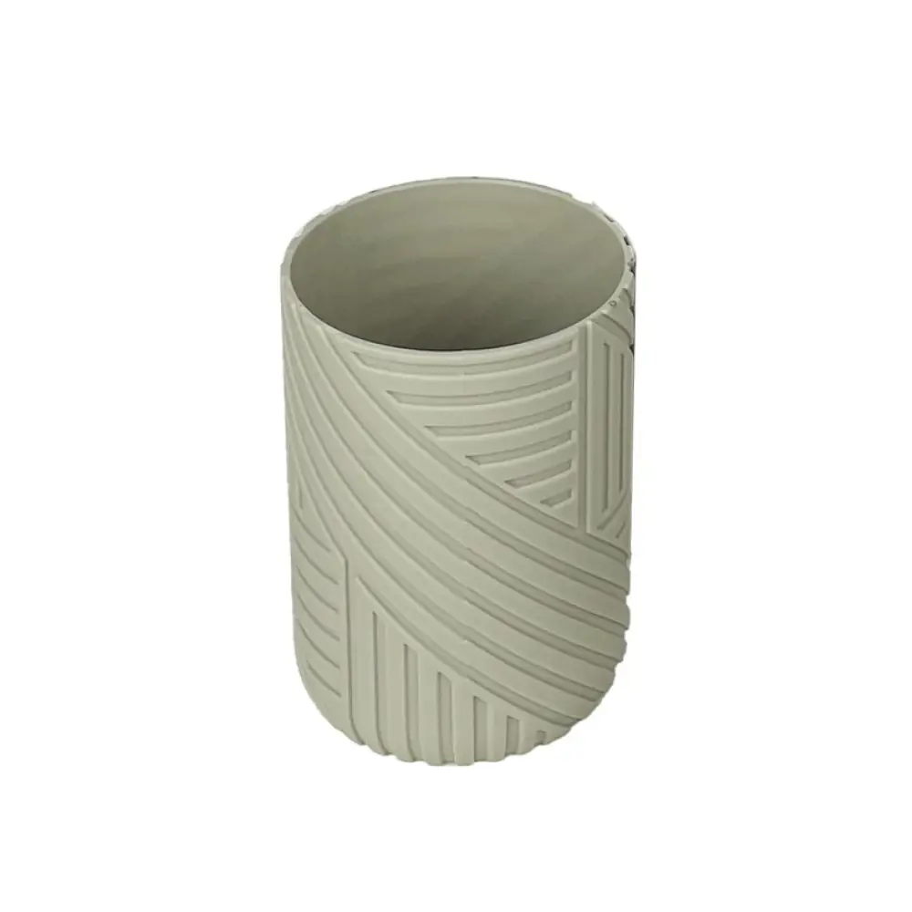 Стакан для зубных щеток Lemer Adamello оливковый 89384950 STLM-1584004