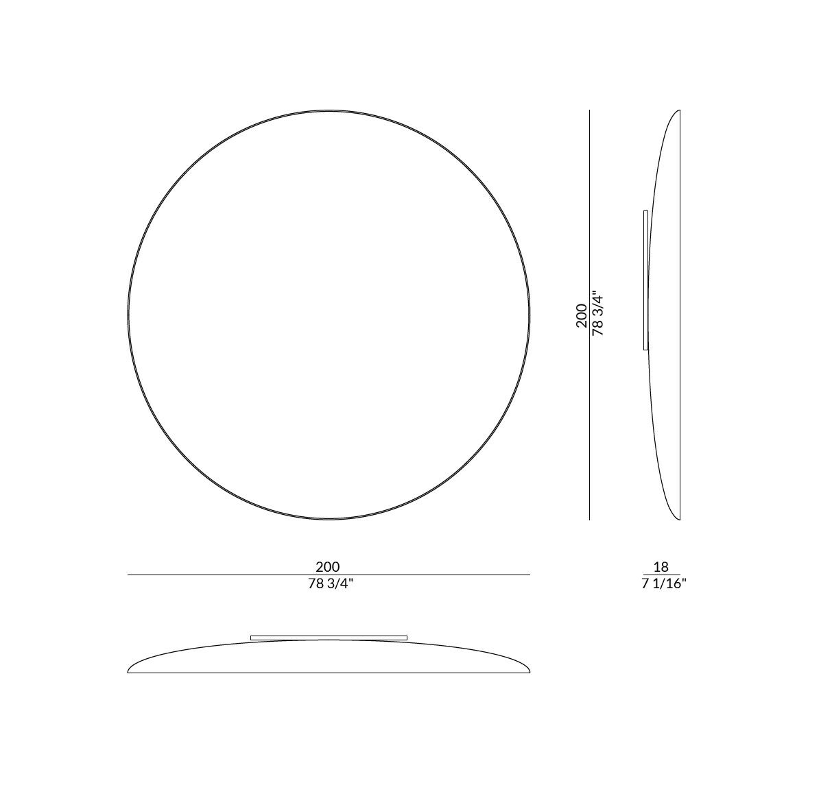 Декоративный предмет стеклянной стены Paolo Castelli Акварель ARCH-00136150 - Вид №3