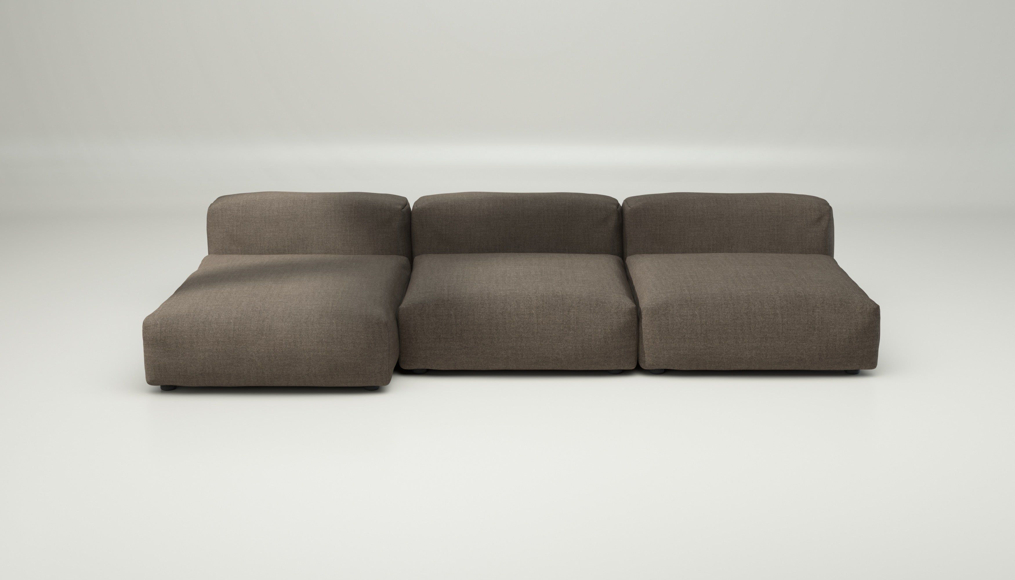 Модульный садовый диван с полуостровом vetsak Pique ARCH-00133737 - Вид №6