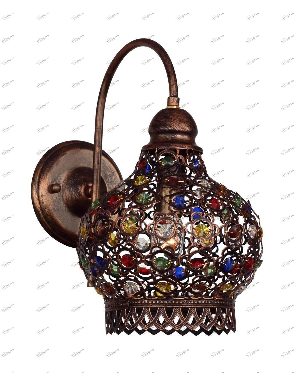 Бра Favourite Latifa 1666-1W FAVOURITE ЕГИПЕТ, ПОД СТАРИНУ, ФОНАРЬ 078725 Коричневый 