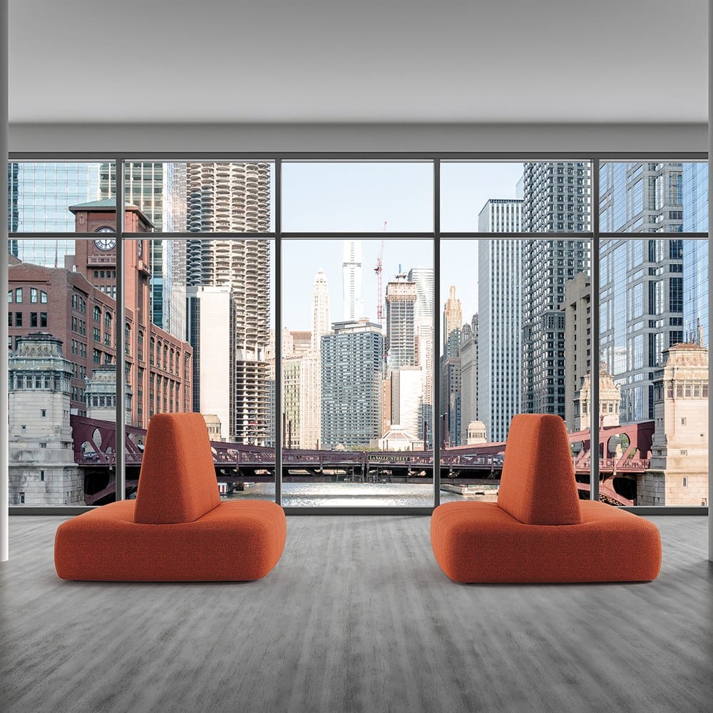 Модульный тканевый диван Caimi Brevetti NAPWORK ARCH-00151654 - Вид №9