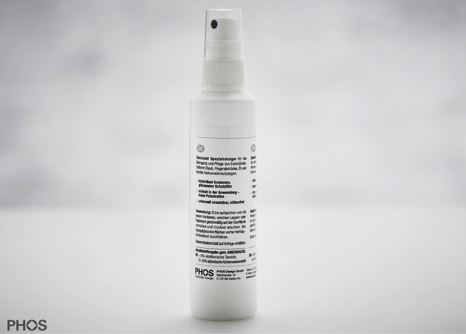 V2AR Очиститель нержавеющей стали, специальный очиститель 100 мл PHOS  - Вид №3