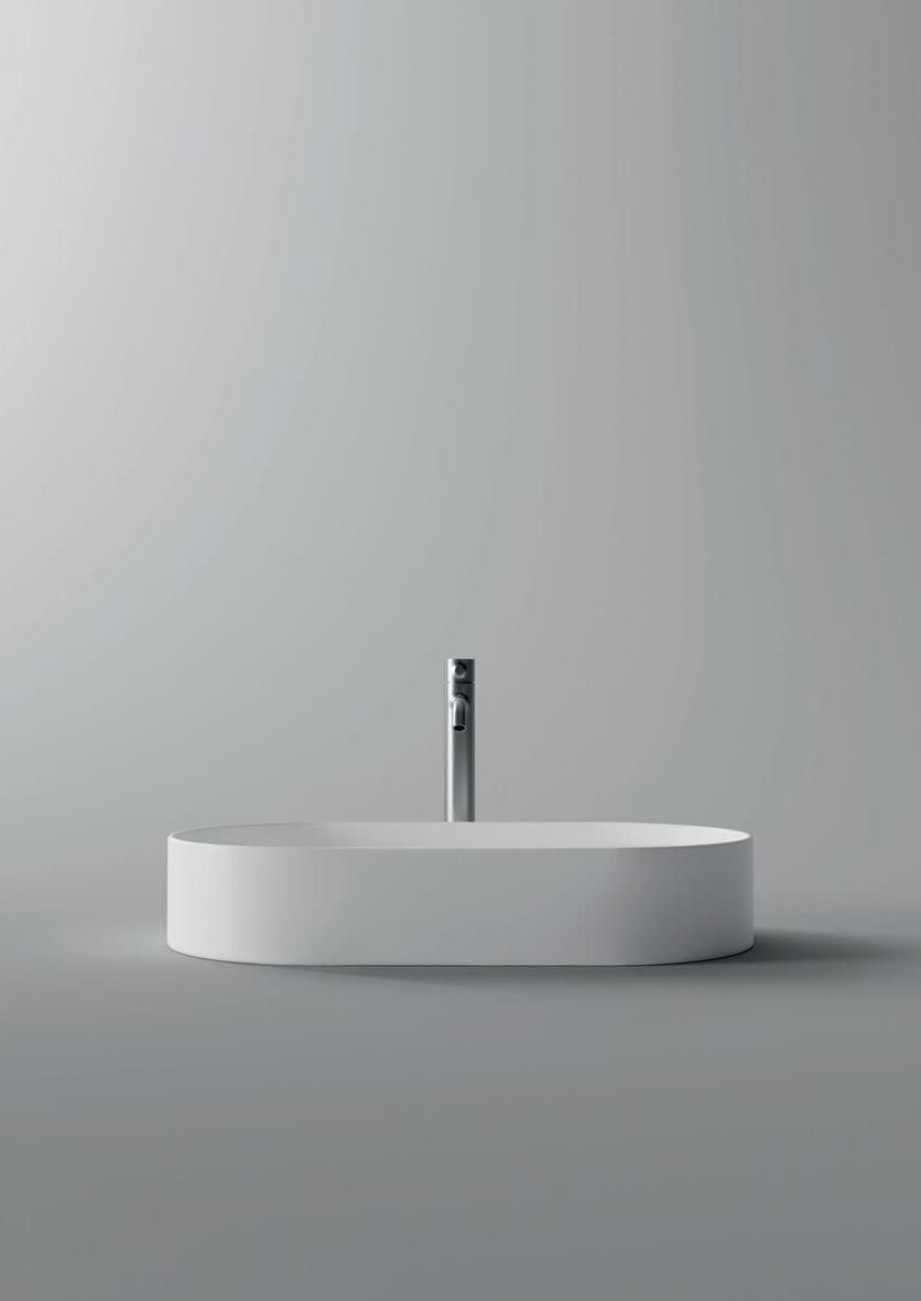 31120101 Накладная раковина на столешницу  овальная Alice Ceramica Hide - Вид №1