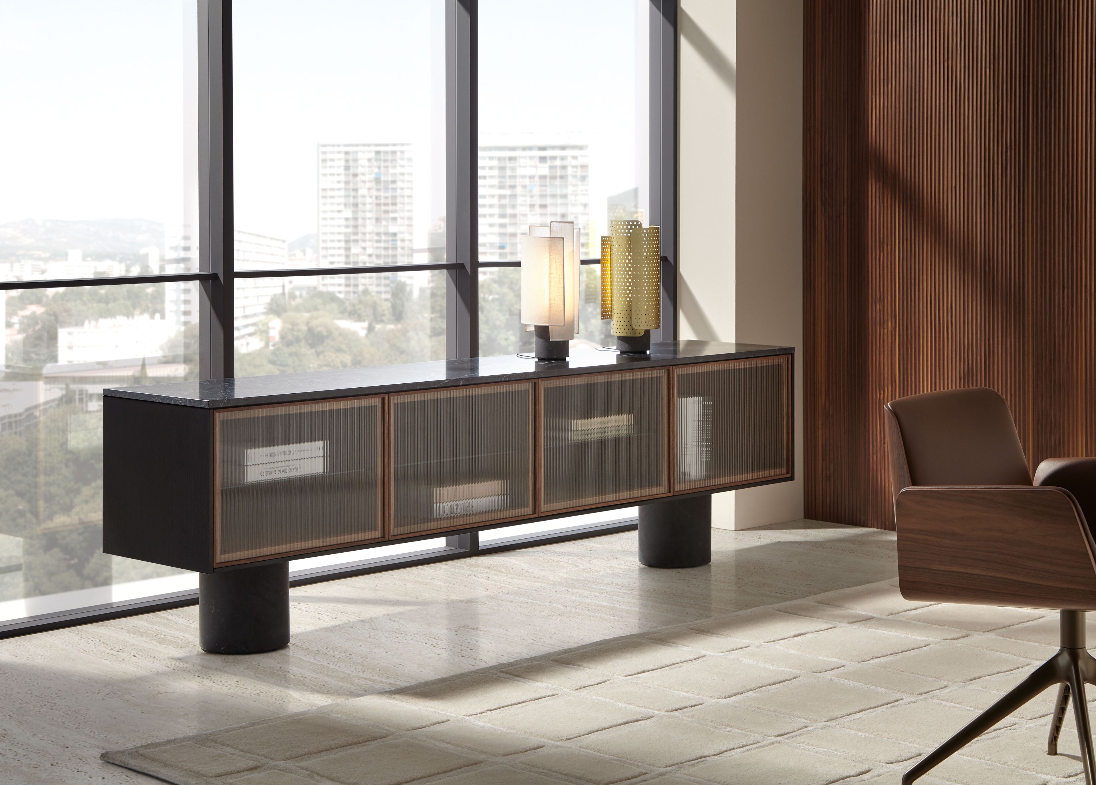 Светодиодная настольная лампа из хлопка Punt Rio ARCH-00080251 - Вид №5