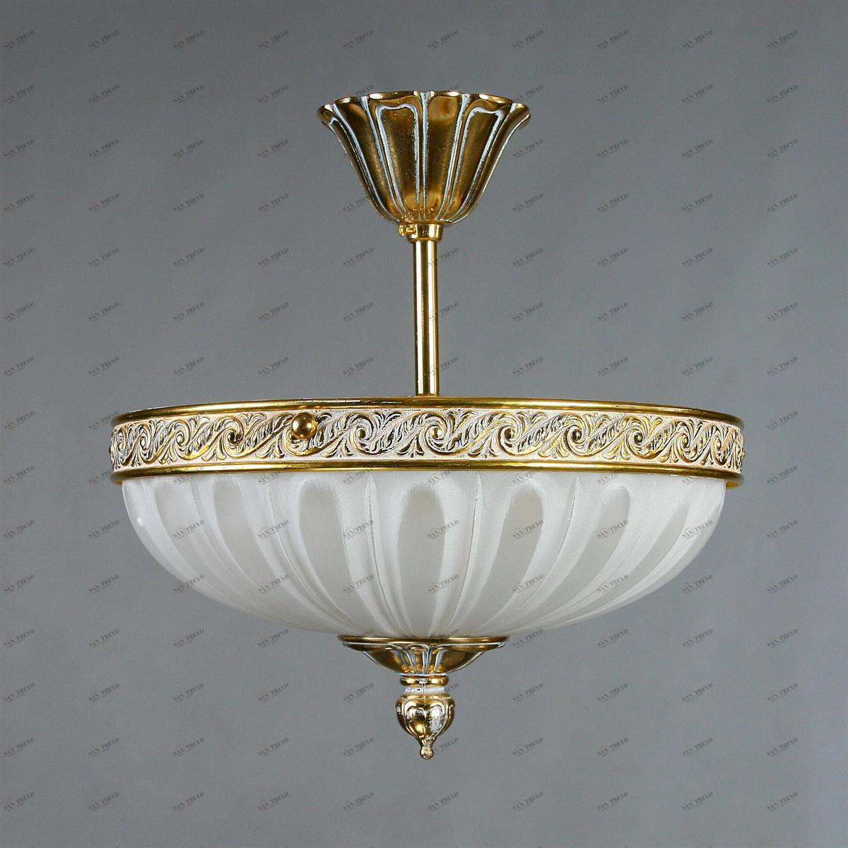 Потолочный светильник Ambiente Navarra 02228/30 PL WP AMBIENTE NAVARRA 201272 Белый;золото 