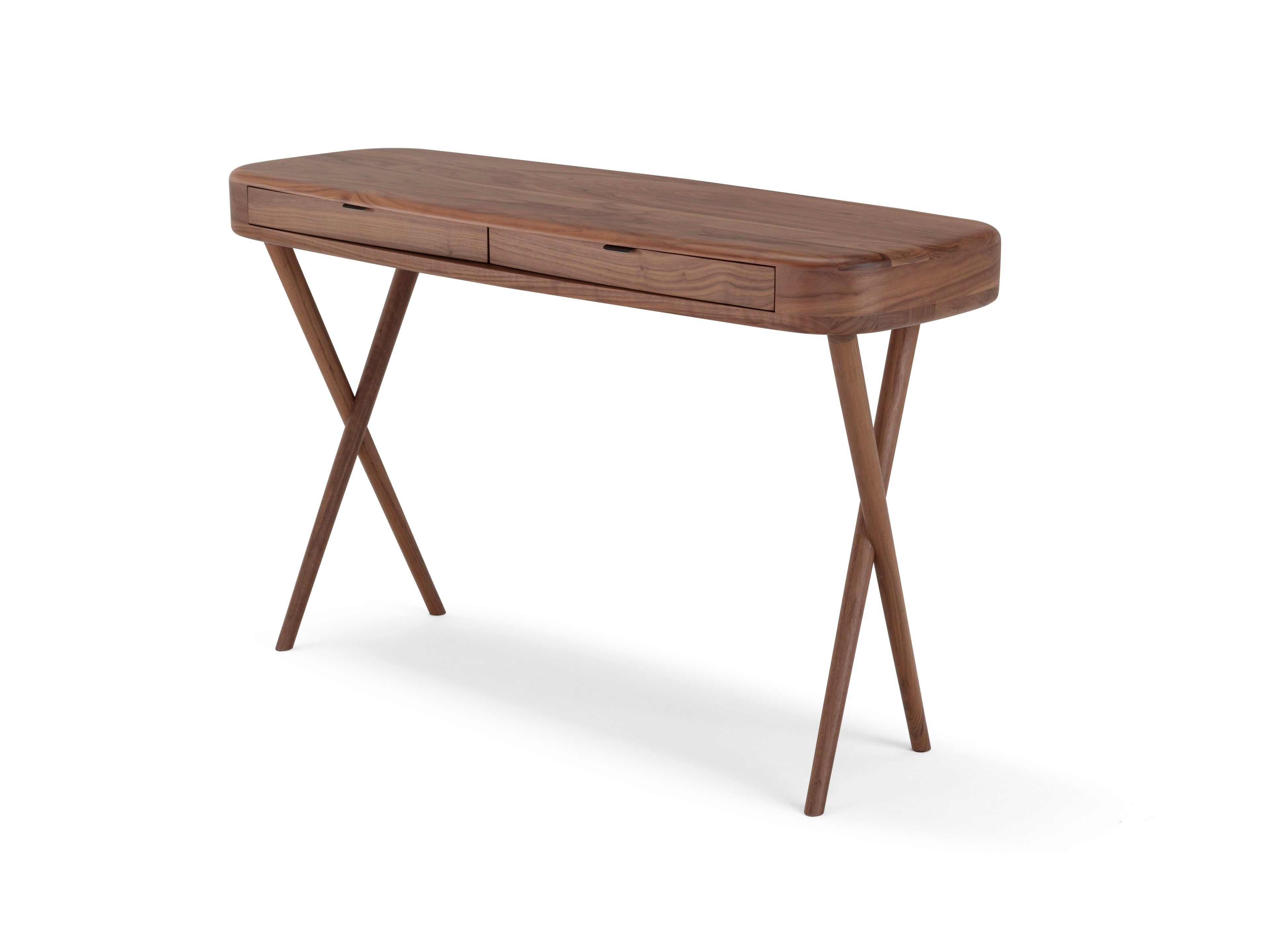 Прямоугольный стол из орехового дерева с ящиками Amura VANITY ARCH-00010857