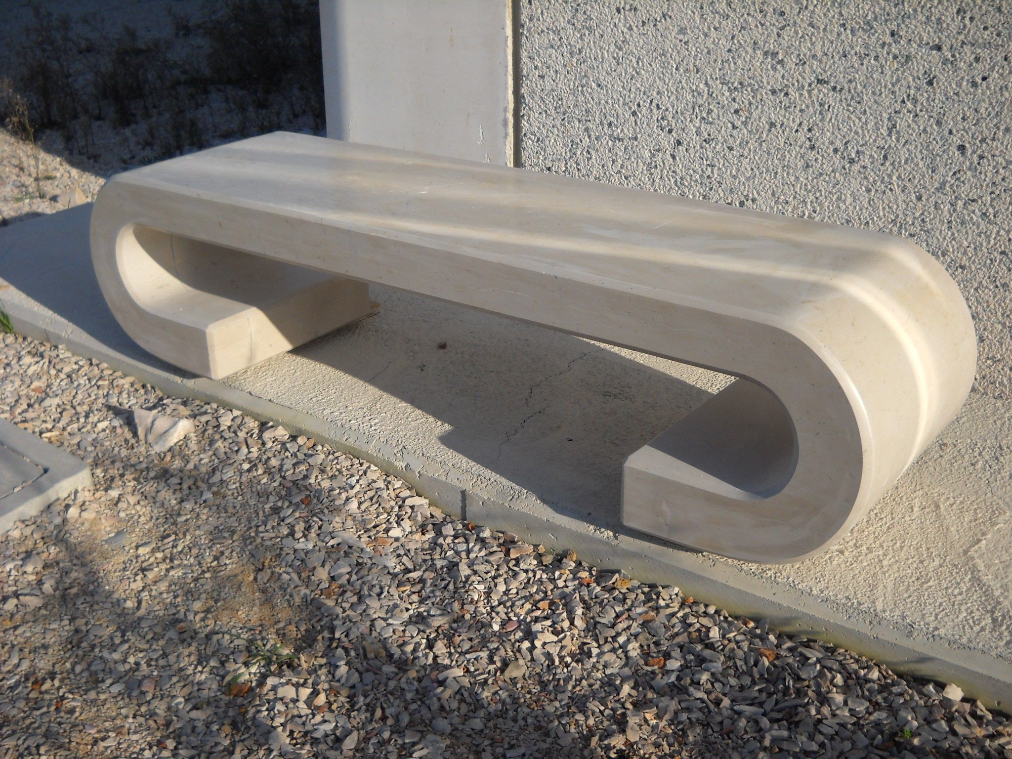 Каменная скамья Apricena без спинки Viscio Urban Design ARIS ARCH-00147204 - Вид №1