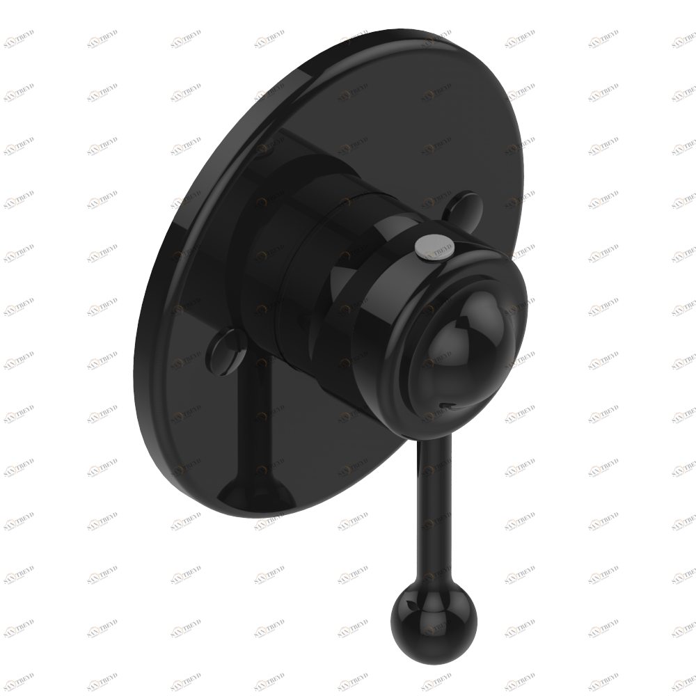 U5A-6540B Внешняя часть смесителя для душа однорычажного встраиваемого в стену 06540 Thg-paris Flore Покрытие PVD бронза U5A 6540B CAT.F