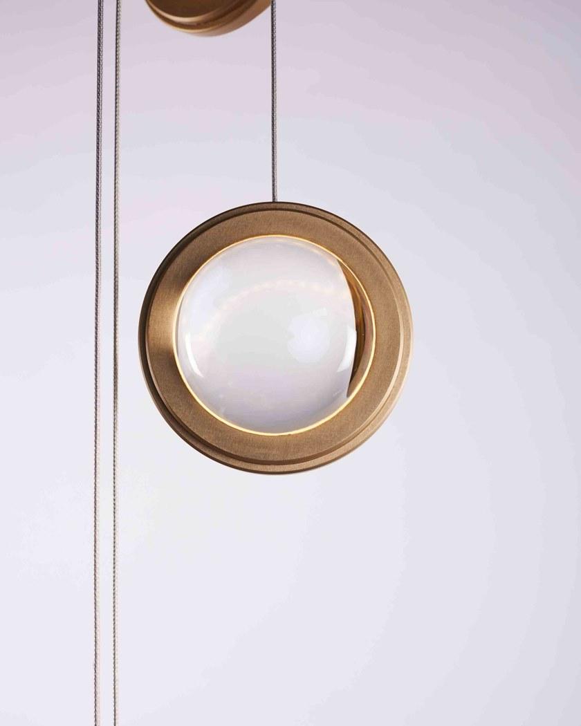 Karice Lighting Светодиодный подвесной светильник из алюминия и стекла Da vinci sun-id-1452941 - Вид №1