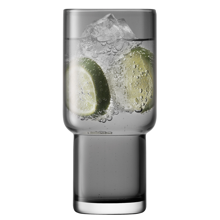 G1323-14-970A Набор из 2 хайболов utility 390 мл серый LSA International  - Вид №4