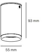 Milan Iluminacion Точечный потолочный алюминиевый светодиодный светильник с диммером Haul 6728 - 6729 - 6857- 6858 - Вид №2