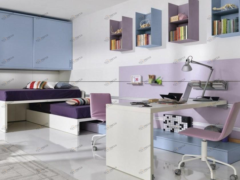 Zalf Оборудованная стенка для детской спальни sun-id-1510515